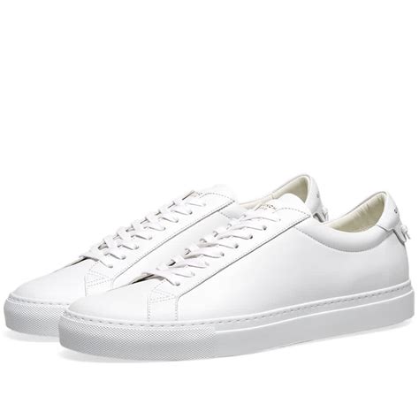 givenchy logo urban street sneaker silver|givenchy white high top sneakers.